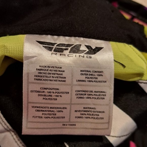 Fly Kinetic women's size 7/8 convertible racing pants, EUC - Picture 6 of 15